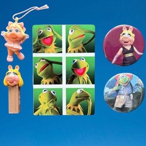 Kermit and Miss Piggy Five Item Bundle